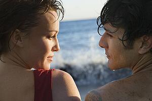 Couple By the Ocean