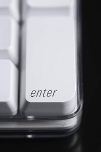 Enter Button on Computer Keyboard