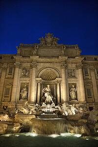 Trevi Fountain at Night