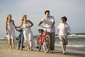 Family at the Beach