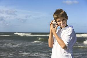 Boy at the Beach