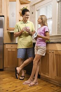 Father Talking to Daughter