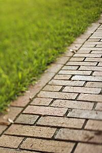 Red Brick Walkway