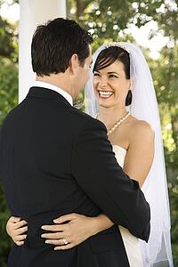 Happy Newlywed Couple