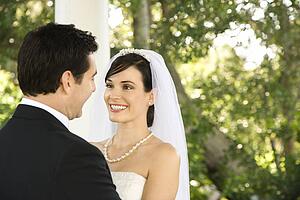 Happy Newlywed Couple