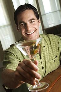Man Sitting at Bar
