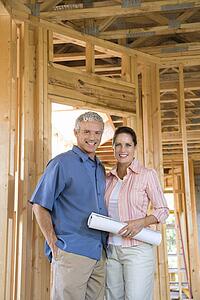 Couple Building Home