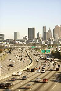 Traffic on Multi-Lane Freeway
