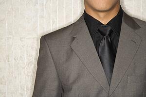 Businessman in Suit and Necktie