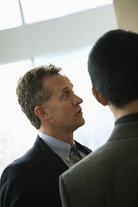 Businessmen Talking