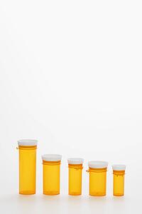 Empty Yellow Medicine Bottles