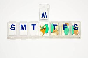 Pills in a Pill Organizer