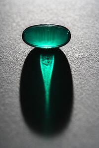 Green Capsule Pill