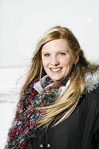 Young Woman in Winter
