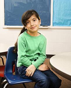 Girl in Classroom