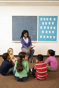 Teacher Reading to Students