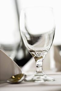 Empty Water Glass