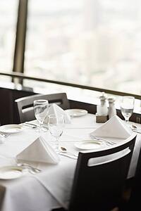Table in Restaurant