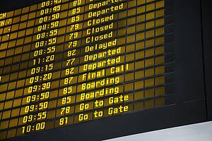 Airport Departure Board
