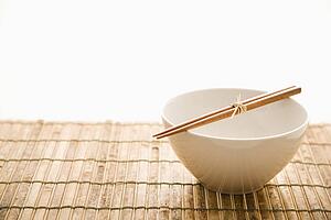 Chopsticks on an Empty Bowl
