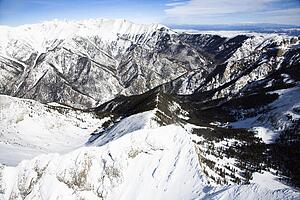 Snowy Mountain Range