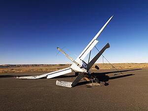 Crashed Airplane