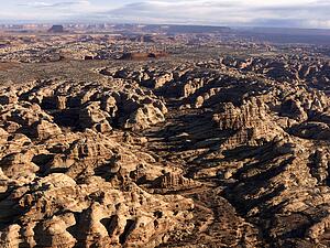 Rock Formations in Desert