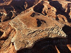 Mesa in Desert