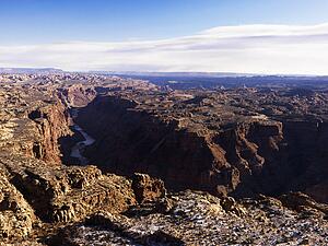 River in a Canyon
