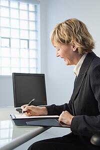 Businesswoman working