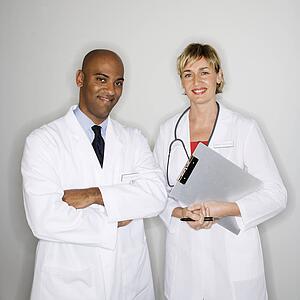 Portrait of doctors
