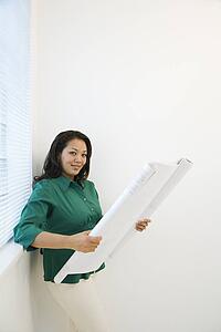 Woman architect.