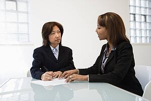 Businesswomen in office