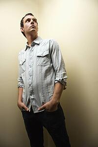 Young trendy man portrait