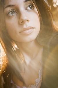 Pretty young woman