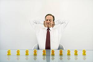 Successful businessman