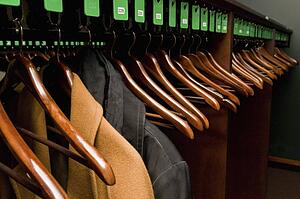 edmonton, alberta, canada; a coat check used as a fundraiser for the edmonton symphony orchestra