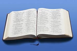 an open bible