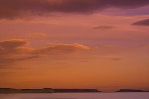 northwest, territories, canada; sky over the arctic ocean