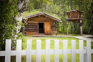 homestead of jack london; dawson city, yukon territory, canada