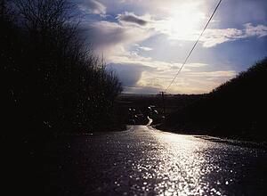 Country Road After Rain Near Moynalty, Co Meath, Ireland