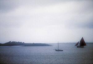 Near Kinvara, Co Galway, Ireland, Galway Hooker, Traditional Boats