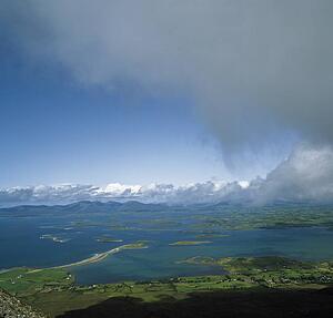 Co Mayo, Clew Bay From Croagh Patrick,