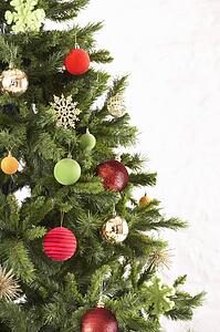 Studio Shot Of Decorated Christmas Tree