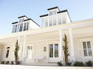 Exterior Of Beautiful Dream Home