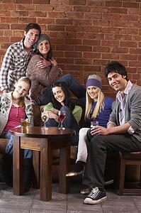 Young friends in cafÃ©