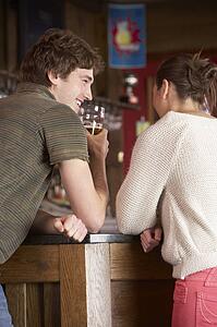 Young couple in love