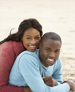 Young Couple Embracing