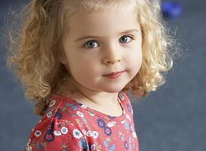 Portrait of pretty girl