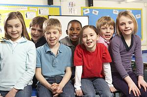 Schoolchildren In classroom